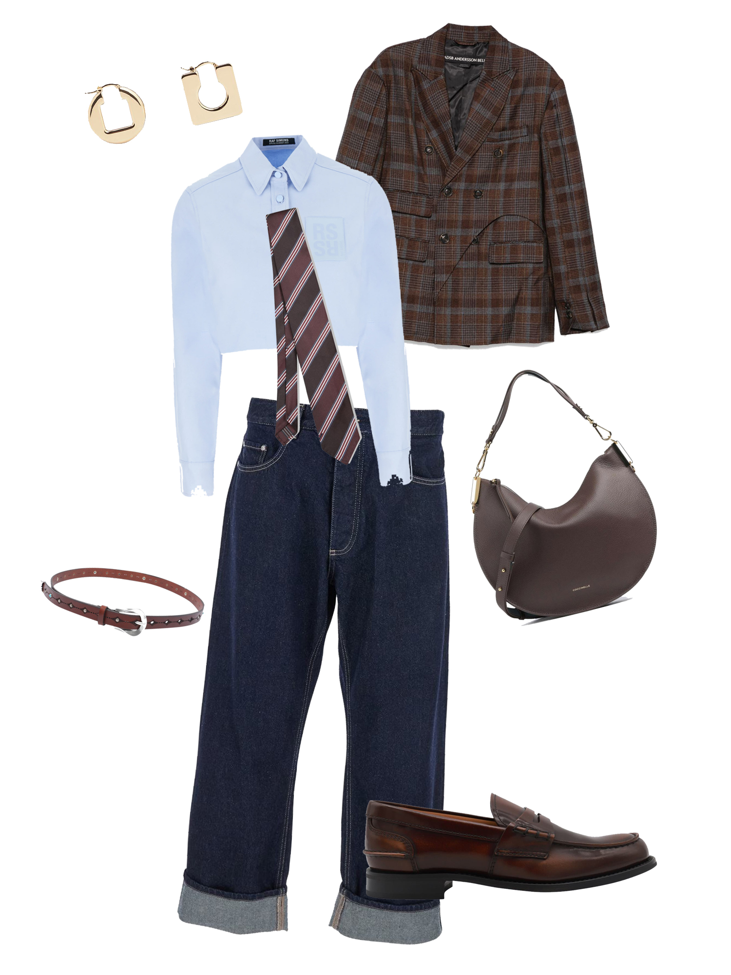 🍂秋冬复古西装穿搭搭配③