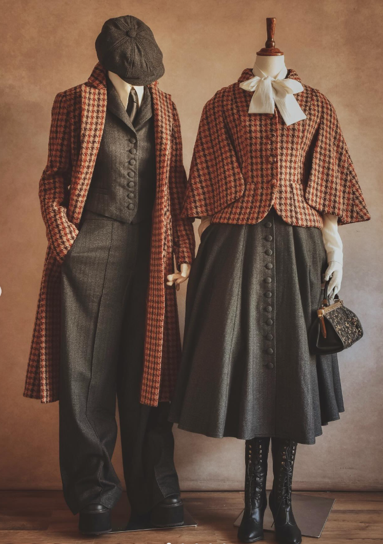 优雅格纹Outfits🍂🤎🍂