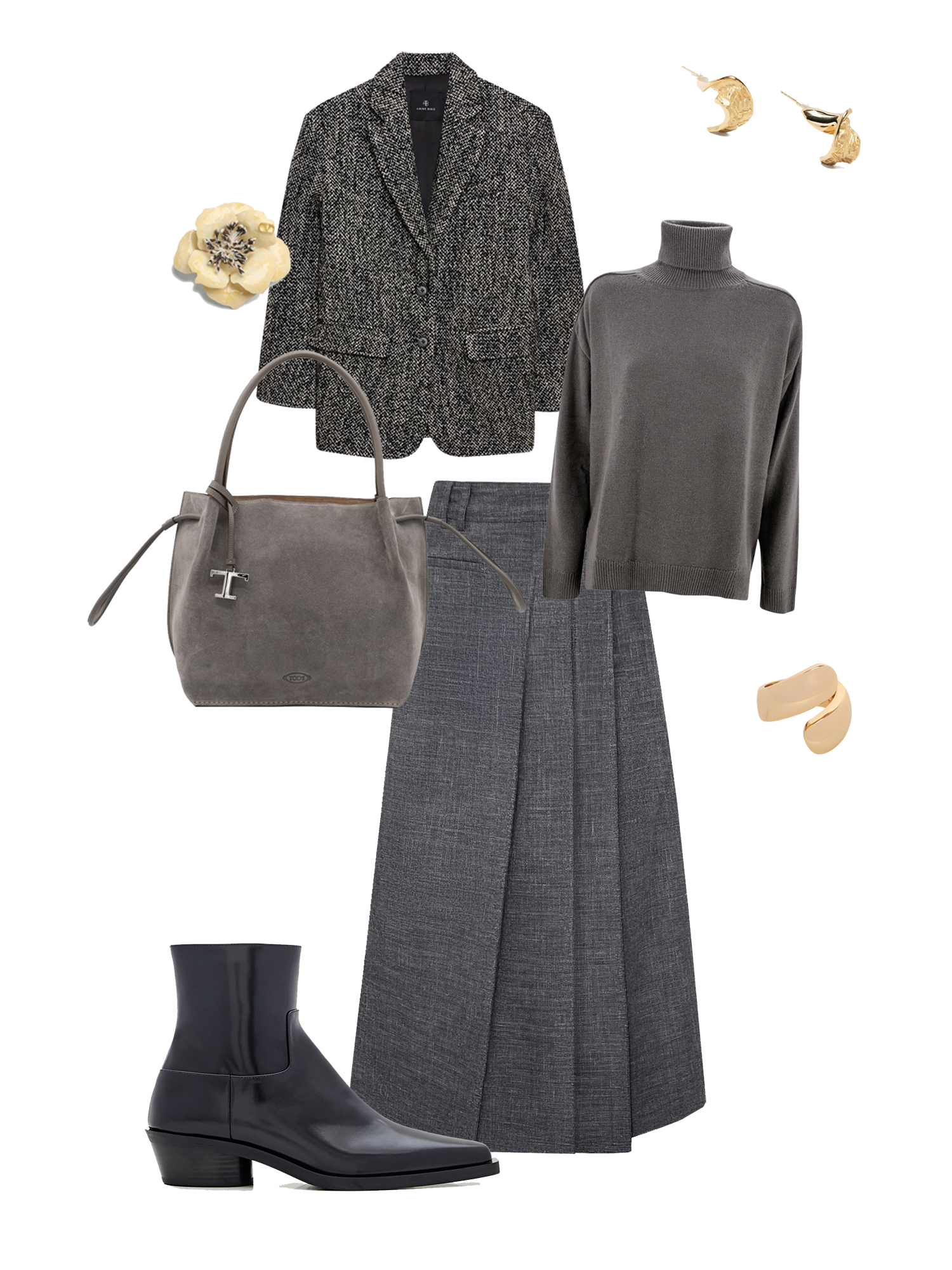 🍂秋冬复古西装穿搭搭配②