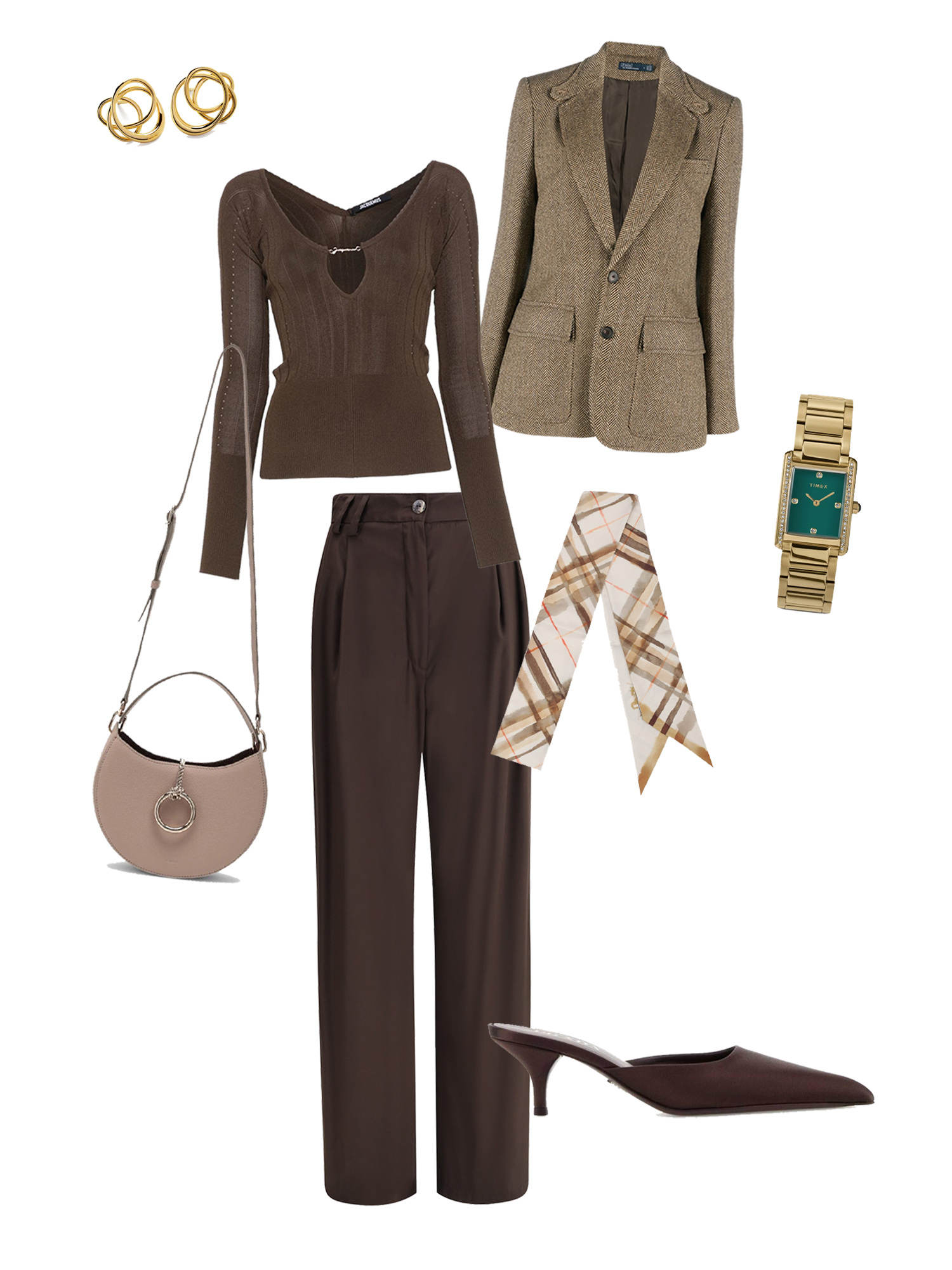 🍂秋冬复古西装穿搭搭配①