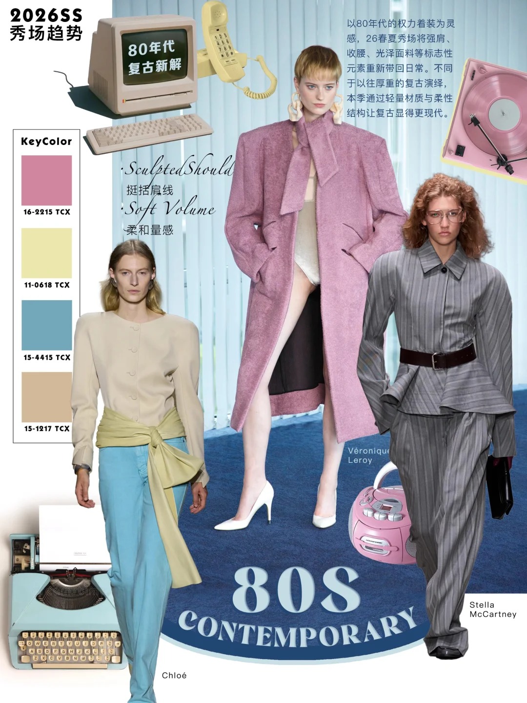 2026SS秀场趋势｜80s复古新解