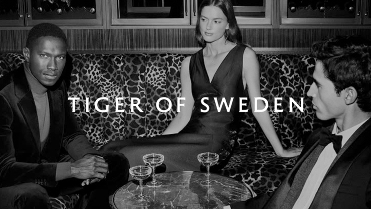 Designer Tiger of Sweden with cashback