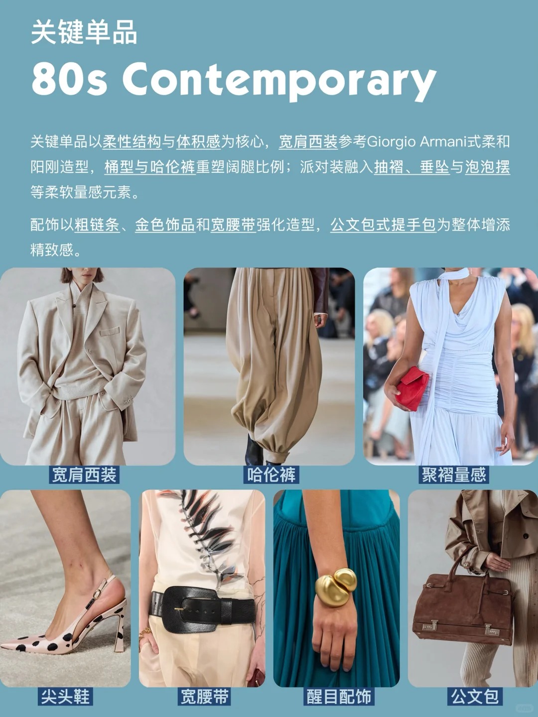 2026SS秀场趋势｜80s复古新解