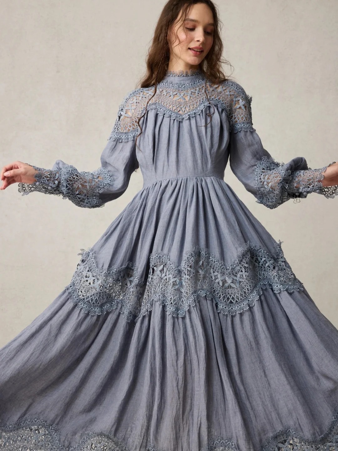 Linennaive 维多利亚复古穿搭