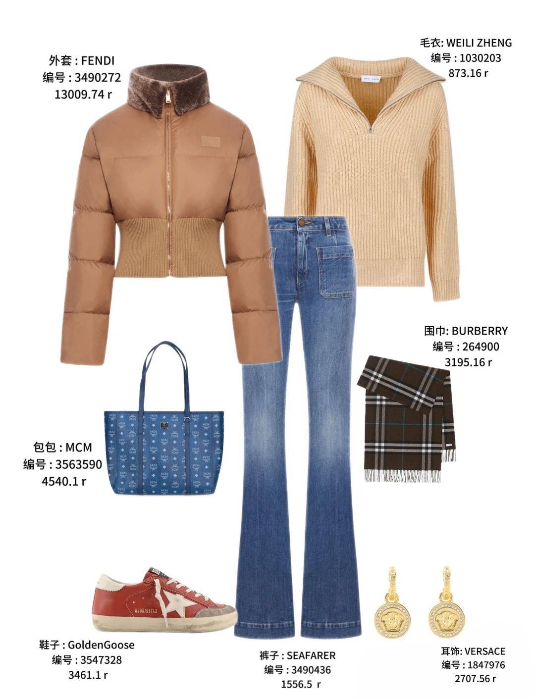 OOTD|有点小钱女生的时髦贵气感穿搭!!!